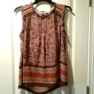 Floral Multi Sleeveless top